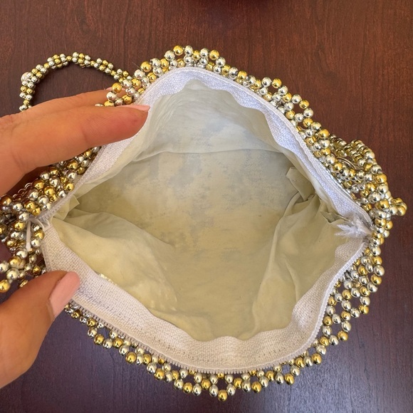 Evening purse Wedding purse handmade Fancy bag beaded handbag Elegant handbag - Picture 4 of 5